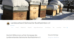 Desktop Screenshot of buckfast-sachsen.de
